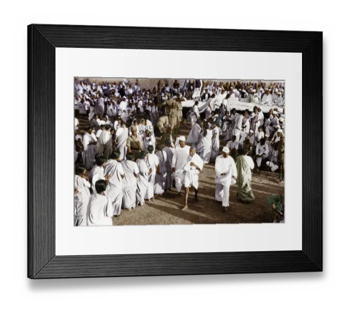 Framed Print : Mahatma Gandhi at Karachi Congress, India, Asia, March 1931, Asia