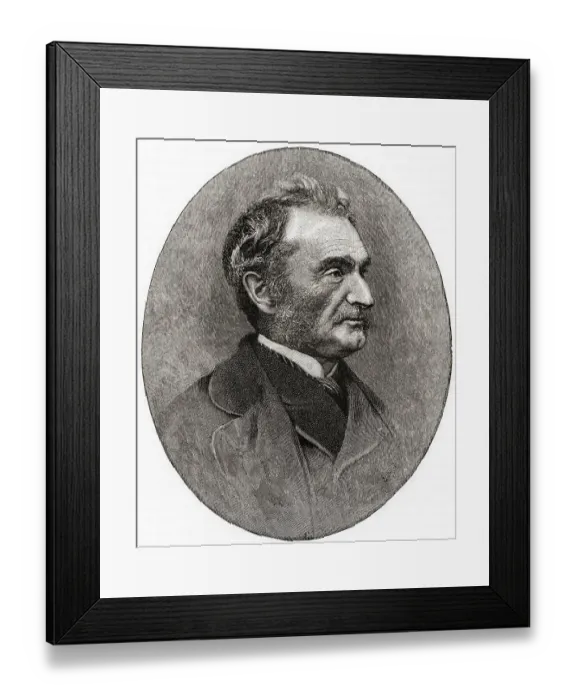 Framed Print : British officer general sir james hope grant