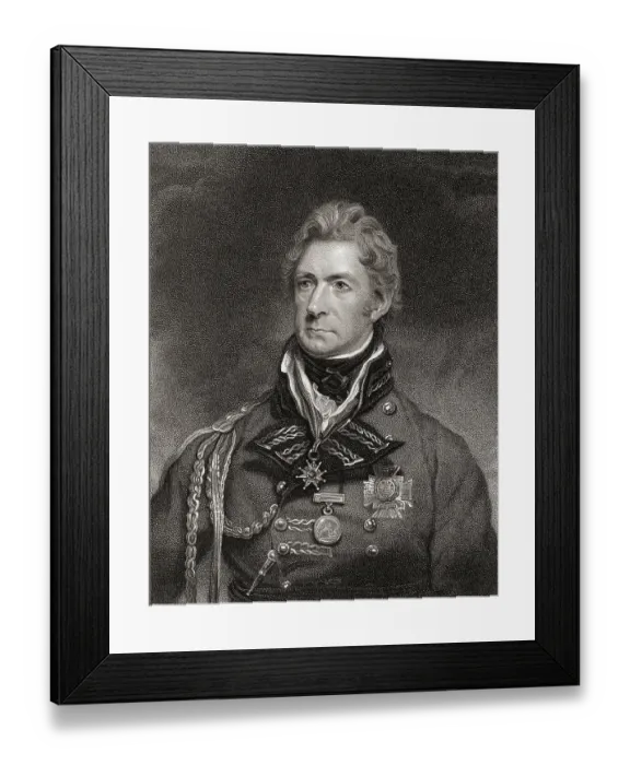 Framed Print : Sir Thomas Munro, 1st Baronet, India, Asia