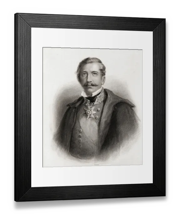 Framed Print : General Sir Archdale Wilson, India, Asia