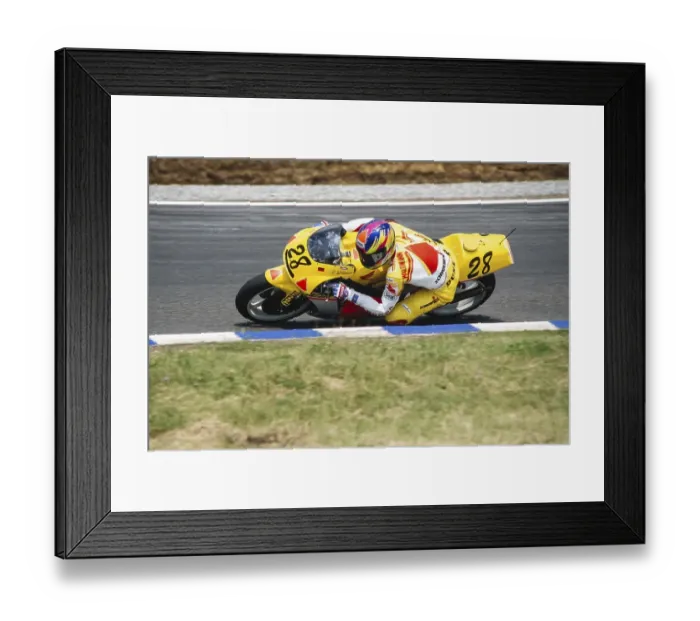 Framed Print : Ralf Waldmann (D), Motorcycle World Championship, Honda NSR 250, GP of Austria, Salzburgring, 22.05.1994 Framed Print : Ralf Waldmann (D), Motorcycle World Championship, Honda NSR 250, GP of Austria, Salzburgring, 22.05.1994