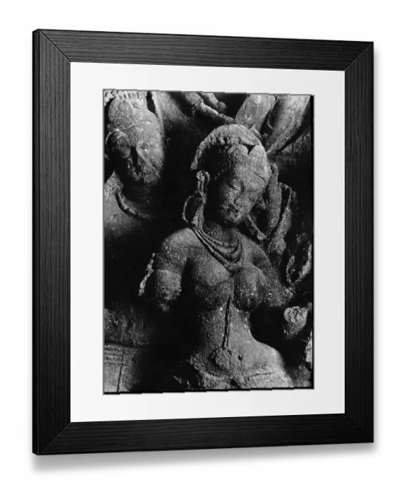 Framed Print : Kalyana Sundaramurti, Elephanta Caves, Bombay, Mumbai, Maharashtra, India, Asia, 1977, Asia