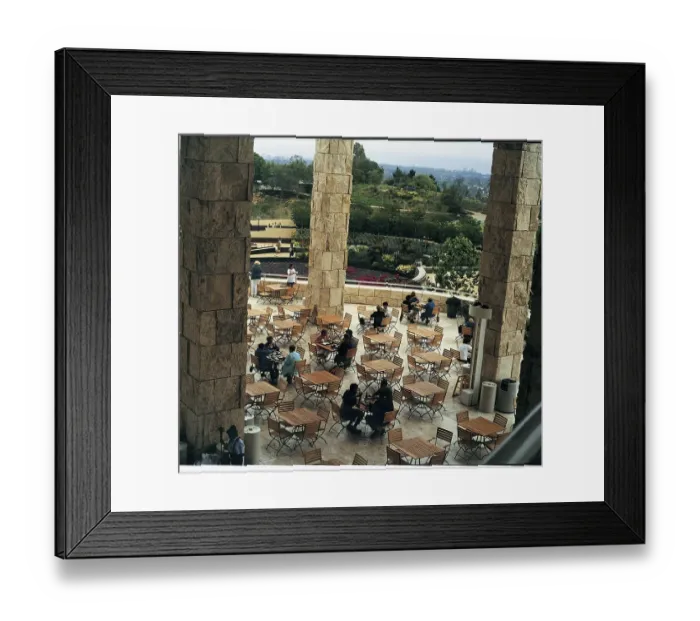 Framed Print : The Getty Centre, Los Angeles, USA, 1999, North America