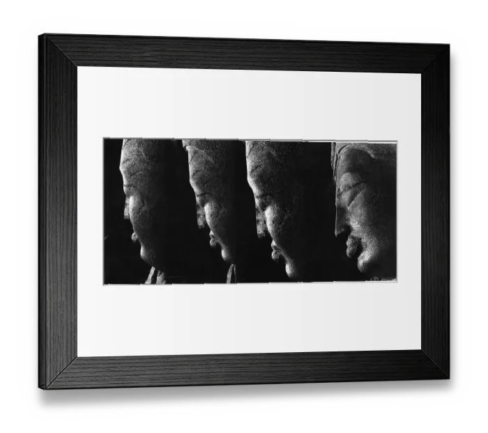 Framed Print : MANIFESTATION OF SIVA. Elephanta Caves, Bombay, Mumbai, Maharashtra, India, Asia, 1977, Asia