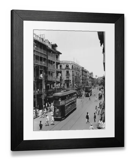 Framed Print : Pydhonie, Bombay, Mumbai, Maharashtra, India, Asia, 1952, Asia