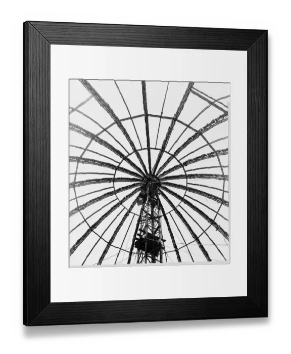 Framed Print : BARC Atomic Reactor at Trombay, under construction Bombay, Mumbai, Maharashtra, India, Asia, 1957-61, Asia