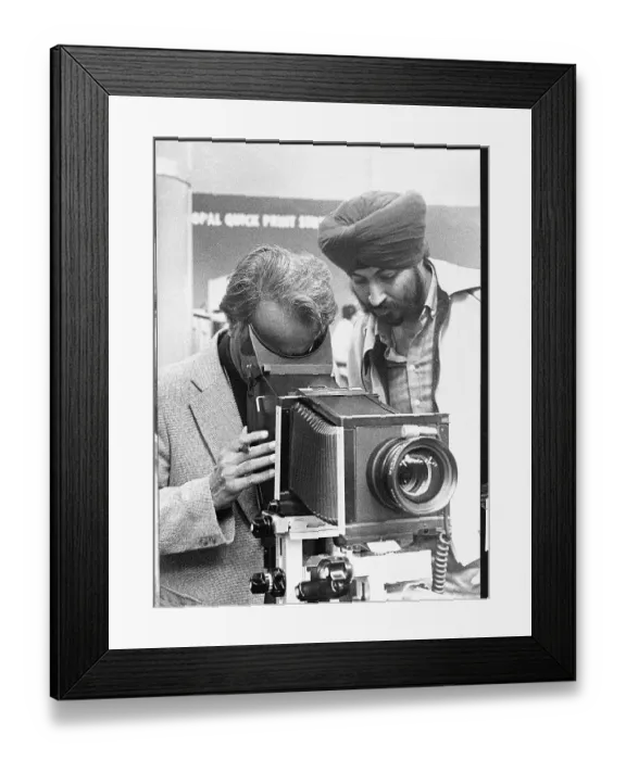 Framed Print : Mitter Bedi, Photokina : Germany, Europe, 1980