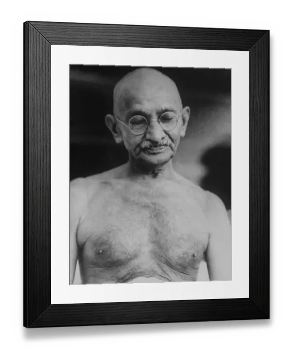 Framed Print : Reedom fighters mahatma gandhi, India, Asia