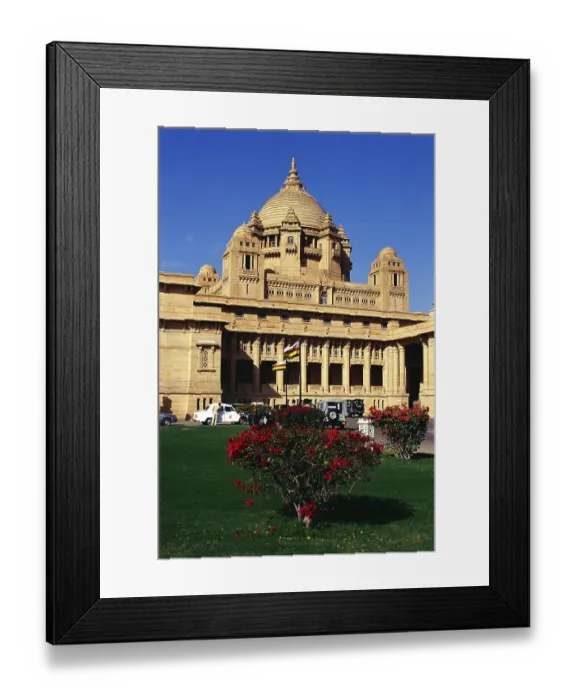Framed Print : Umaid Bhawan palace 1929, Jodhpur, Rajasthan, India, Asia Framed Print : Umaid Bhawan palace 1929, Jodhpur, Rajasthan, India, Asia