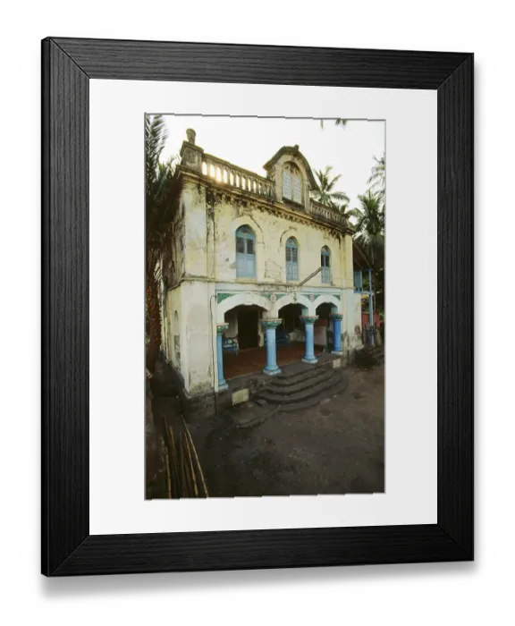 Framed Print : Jewish synagogue (1910 AD), alibag, maharashtra, india Framed Print : Jewish synagogue (1910 AD), alibag, maharashtra, india