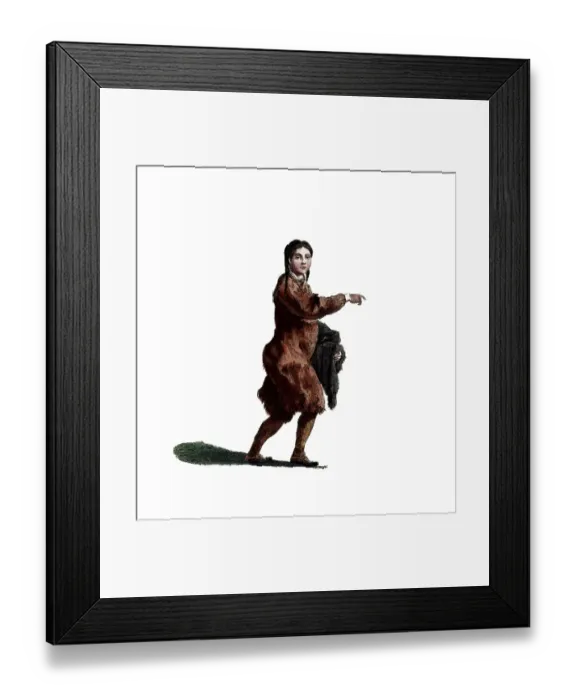 Framed Print : Historical clothing, fashion over time, The traditional costume of a Chukchi woman in Siberia, which was subordinated to Russia in 1768, digitally restored reproduction of an 18th / 19th century model, exact date unknown Framed Print : Historical clothing, fashion over time, The traditional costume of a Chukchi woman in Siberia, which was subordinated to Russia in 1768, digitally restored reproduction of an 18th / 19th century model, exact date unknown