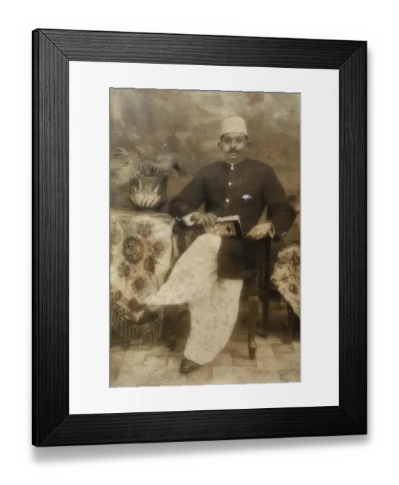 Framed Print : Old vintage photograph Framed Print : Old vintage photograph