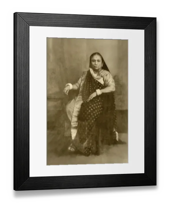 Framed Print : Old vintage photograph