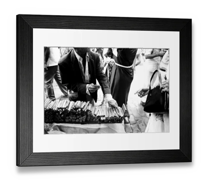 Framed Print : Sandalwood sticks for sale on Parsi New Year Mumbai Maharashtra India Asia 1983 Framed Print : Sandalwood sticks for sale on Parsi New Year Mumbai Maharashtra India Asia 1983
