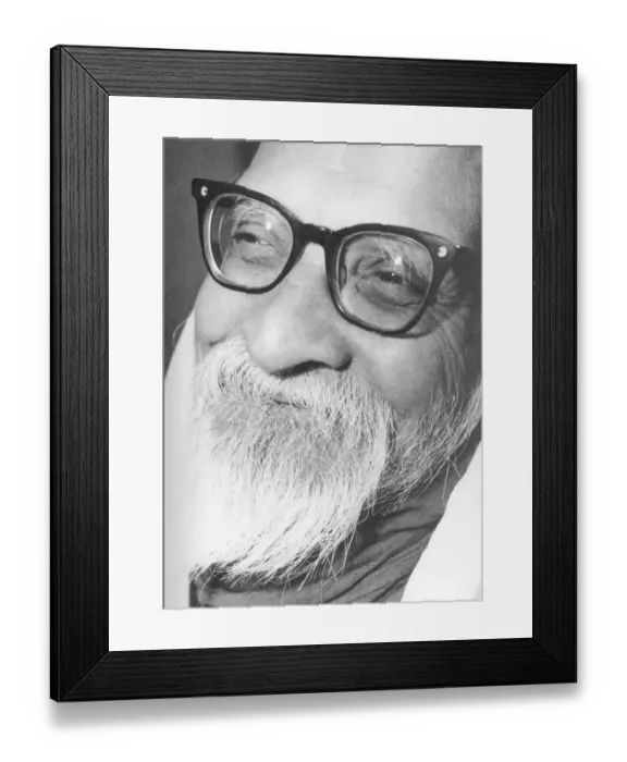 Framed Print : Indian advocate of nonviolence, vinoba bhave, india, asia, 1957 Framed Print : Indian advocate of nonviolence, vinoba bhave, india, asia, 1957