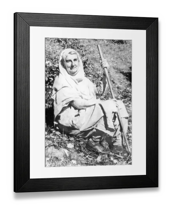Framed Print : Indian freedom fighters, mirabehn, himalayas, india, asia, 1945 Framed Print : Indian freedom fighters, mirabehn, himalayas, india, asia, 1945
