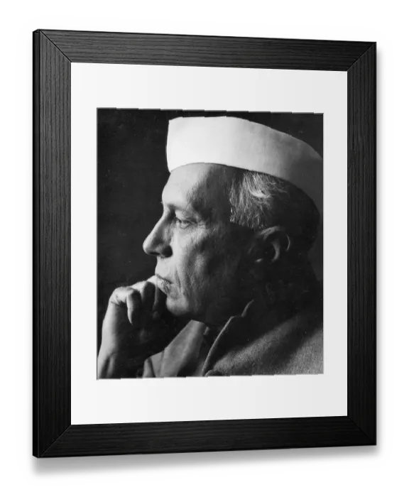 Framed Print : Indian first prime minister, jawaharlal nehru, india, asia, 1959