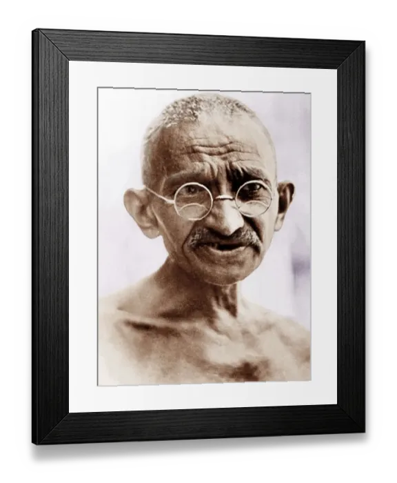 Framed Print : Indian freedom fighters, mahatma gandhi, india, asia, 1930