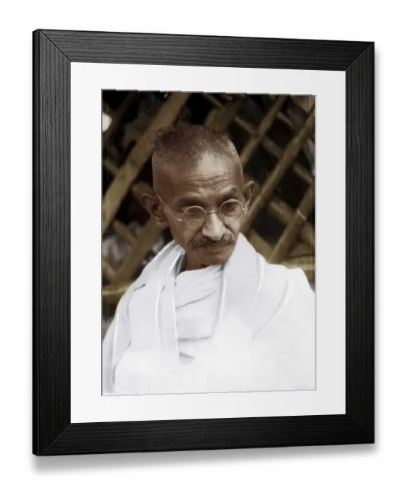 Framed Print : Mahatma gandhi, india, asia, 1928 Framed Print : Mahatma gandhi, india, asia, 1928