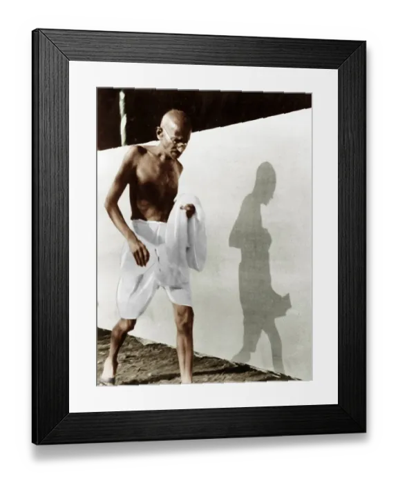 Framed Print : Mahatma gandhi, india, asia, 1928 Framed Print : Mahatma gandhi, india, asia, 1928