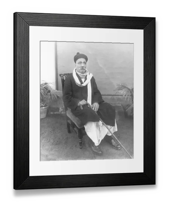 Framed Print : Indian freedom fighter, lokmanya tilak, india, asia, 1910 Framed Print : Indian freedom fighter, lokmanya tilak, india, asia, 1910