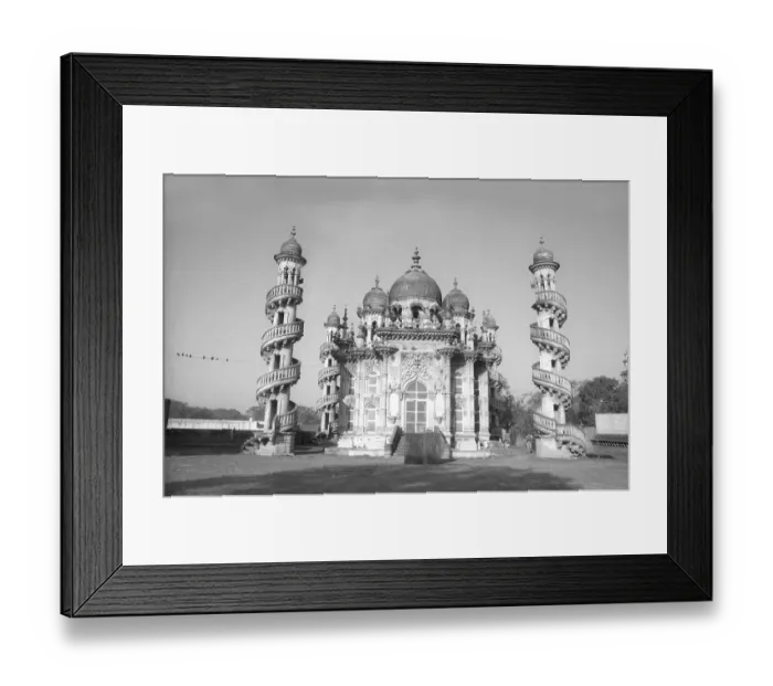 Framed Print : Old vintage lantern slide of Mahabat Maqbara, junagadh, Gujarat, India, Asia 1900s, Asia Framed Print : Old vintage lantern slide of Mahabat Maqbara, junagadh, Gujarat, India, Asia 1900s, Asia