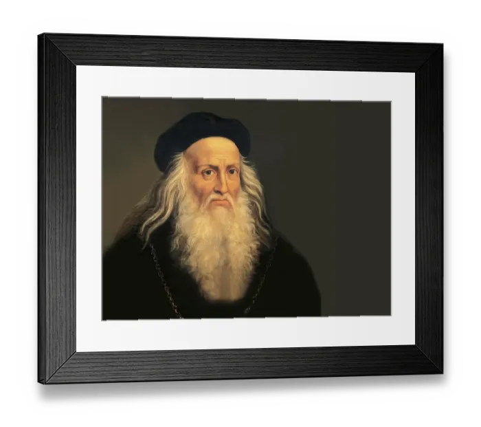 Framed Print : Leonardo da Vinci, 1452 - 1519, Italian painter, sculptor, architect and engineer, digitally edited Framed Print : Leonardo da Vinci, 1452 - 1519, Italian painter, sculptor, architect and engineer, digitally edited