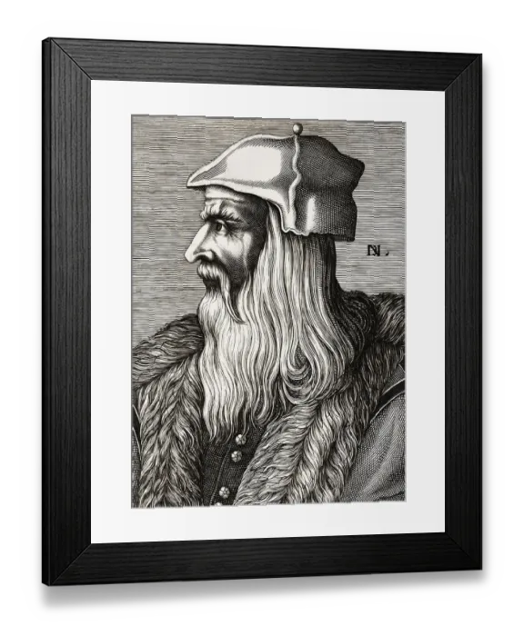 Framed Print : Leonardo da Vinci, 1452 - 1519, Italian painter, sculptor, architect and engineer, digitally edited Framed Print : Leonardo da Vinci, 1452 - 1519, Italian painter, sculptor, architect and engineer, digitally edited