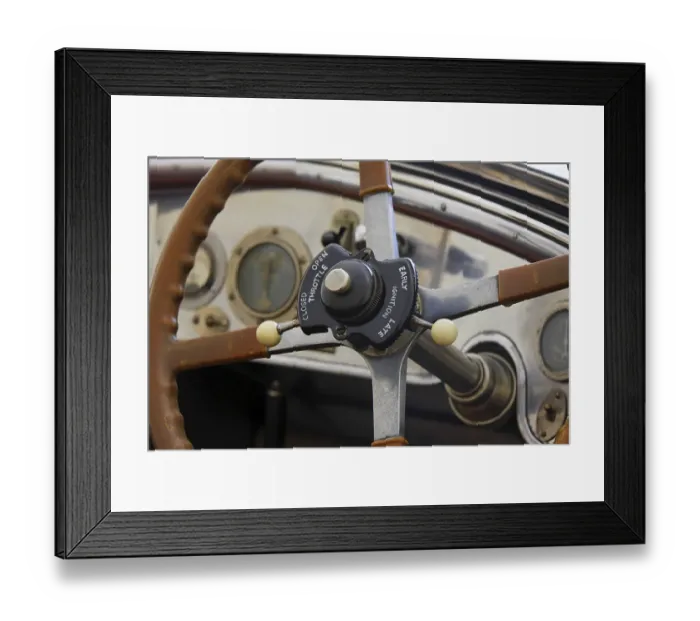 Framed Print : Vintage Cars, Rolls Royce 1924
