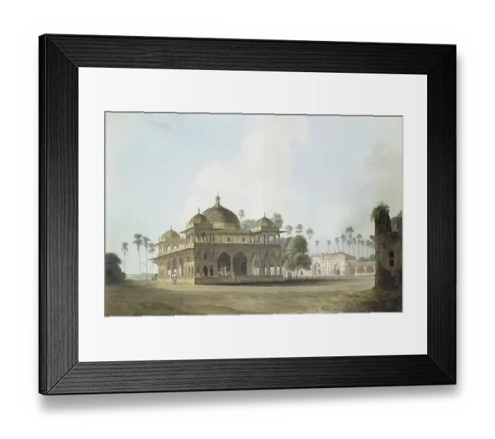 Framed Print : Maus oleum of Makhdum shah Daulat, Bihar, India, As ia