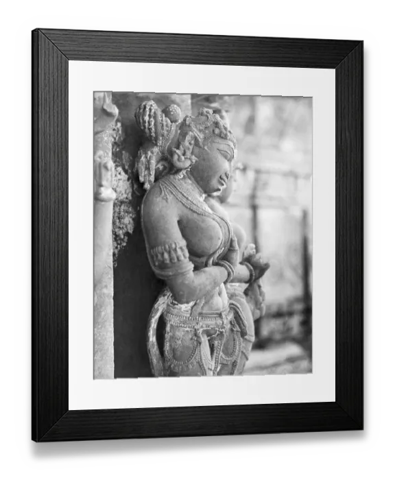 Framed Print : s tone sculpture at Khajuraho, Madhya Prades h, India 1940's Framed Print : s tone sculpture at Khajuraho, Madhya Prades h, India 1940's