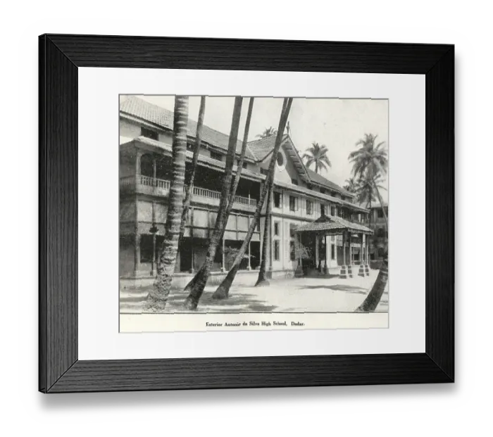 Framed Print : Catholic Community exterior Antonio da silva High school, Dadar, Bombay Mumbai, Maharas htra, India, As ia Framed Print : Catholic Community exterior Antonio da silva High school, Dadar, Bombay Mumbai, Maharas htra, India, As ia