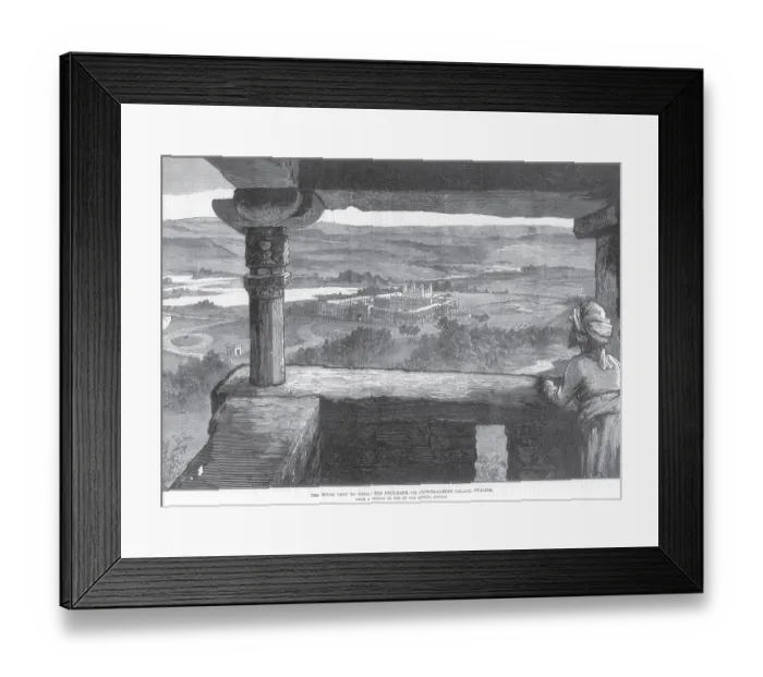 Framed Print : Royalty on Tour The Royal visit to India The Phul Bagh of Flower Garden Palace, Gwalior, Madhya Pradesh, India, Asia Framed Print : Royalty on Tour The Royal visit to India The Phul Bagh of Flower Garden Palace, Gwalior, Madhya Pradesh, India, Asia