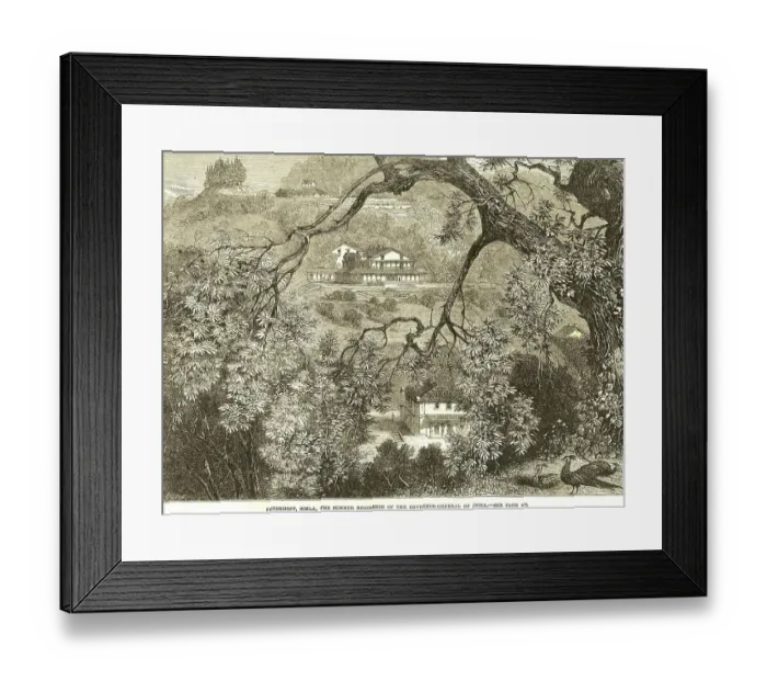 Framed Print : Peterhoff, the summer residence of the governor general of India, Shimla, Himachal Pradesh, India, Asia Framed Print : Peterhoff, the summer residence of the governor general of India, Shimla, Himachal Pradesh, India, Asia