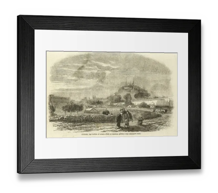 Framed Print : The capital of Oude, Lucknow, Uttar Pradesh, India, Asia