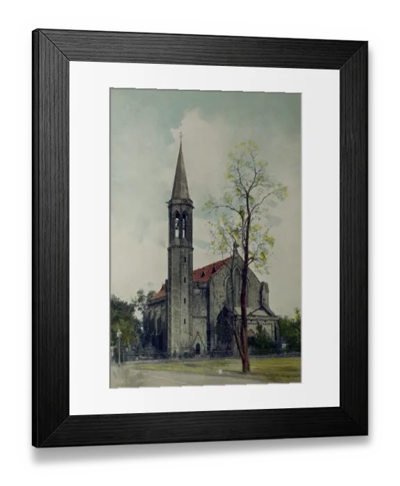 Framed Print : St.Paul's Church, Pune, Maharashtra