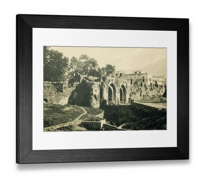 Framed Print : Kashmiri Gate, Delhi, INDIA