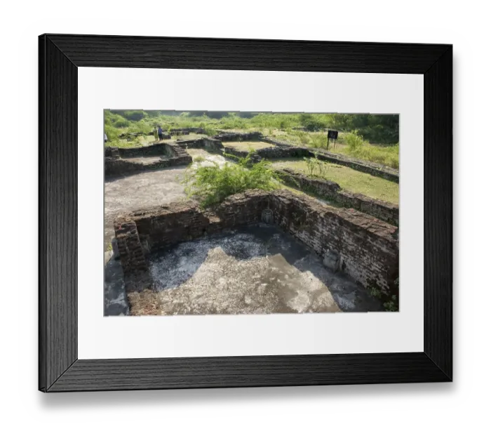 Framed Print : UNESCO world heritage Champaner Pavagadh
