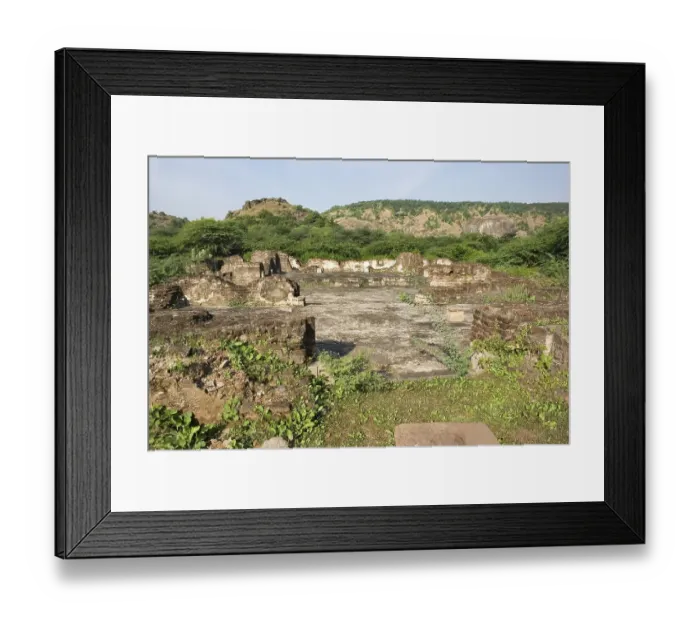 Framed Print : UNESCO world heritage Champaner Pavagadh
