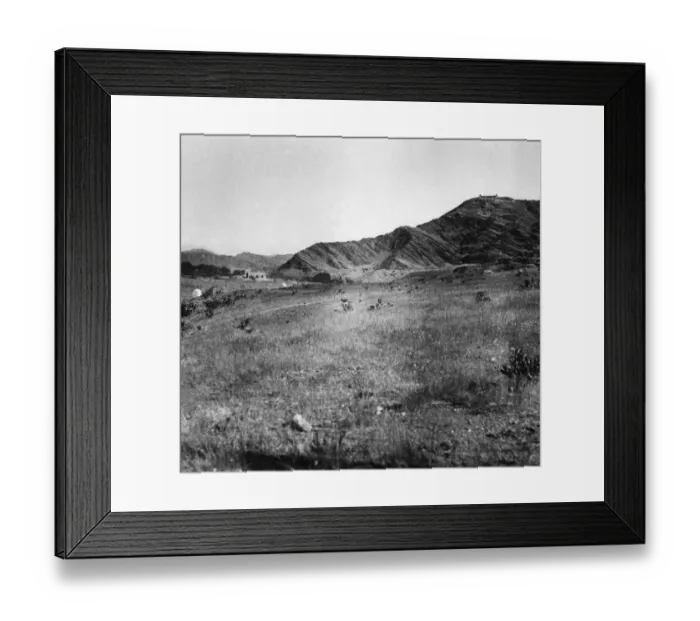 Framed Print : Landscape of the North West Frontier Provinces to Afghanistan, October 1938