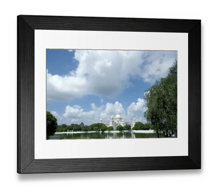 Framed Print : Victoria memorial building (1921), Calcutta, West Bengal, India, Asia