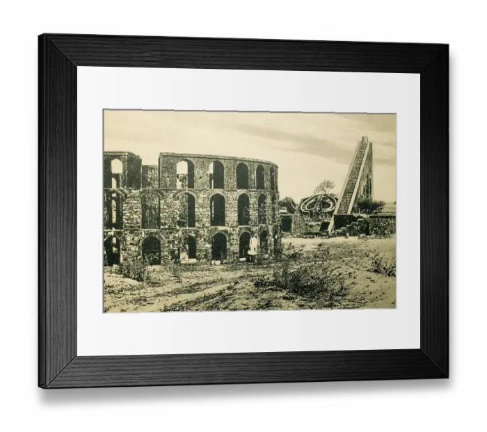 Framed Print : Jantar Mantar, Delhi, INDIA Framed Print : Jantar Mantar, Delhi, INDIA