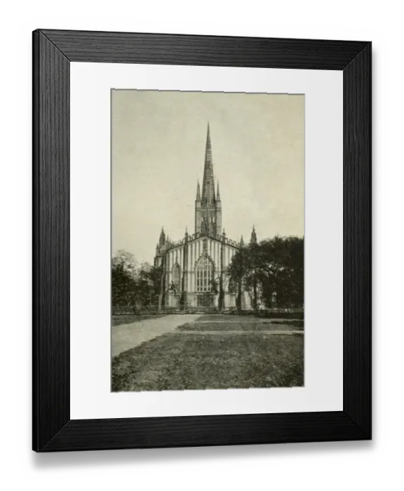 Framed Print : Cathedral, Calcutta, West Bengal, India, Asia