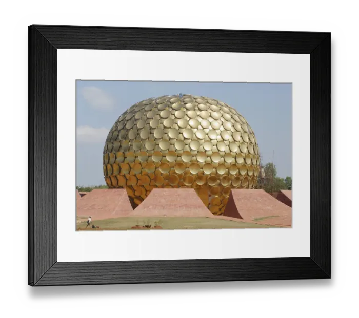 Framed Print : The Matrimandir, a meditation Centre established in 1968, District Viluppuram, Puducherry, Union Territory, India, Asia Framed Print : The Matrimandir, a meditation Centre established in 1968, District Viluppuram, Puducherry, Union Territory, India, Asia