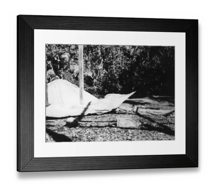 Framed Print : Destruction caused by riots between Hindus and Muslims in Noakhali East Bengal, November 1946, India, Asia