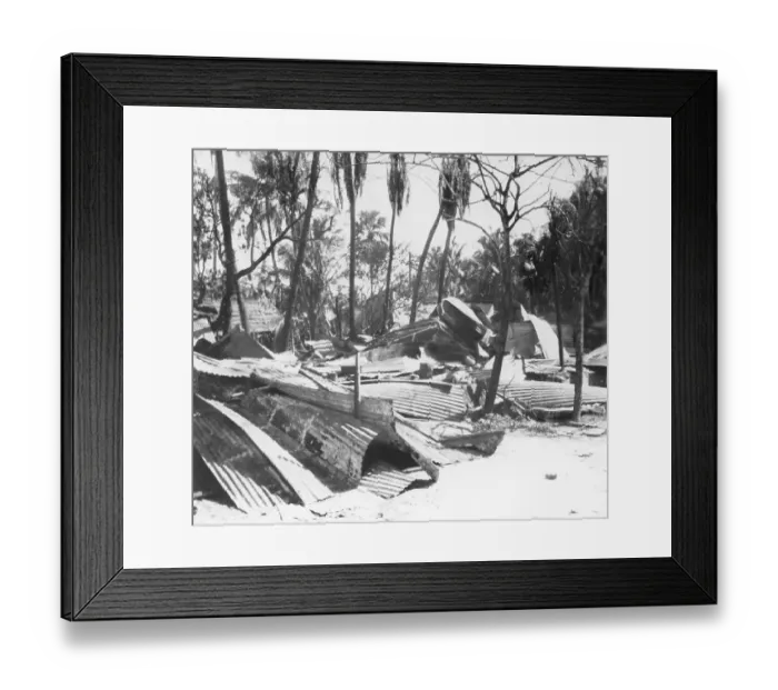 Framed Print : Destruction caused by riots between Hindus and Muslims in Noakhali East Bengal, November 1946, India, Asia Framed Print : Destruction caused by riots between Hindus and Muslims in Noakhali East Bengal, November 1946, India, Asia