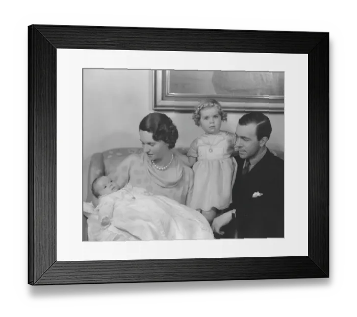 Framed Print : Princess Sibylla of Saxe-Coburg and Gotha (Sibylle Calma Marie Alice Bathildis Feodora 18 January 1908 - 28 November 1972) was a member of the Swedish royal family and the mother of the current king of Sweden, Carl XVI Gustaf