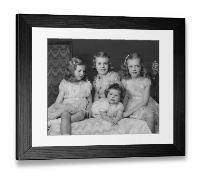 Framed Print : Princess Sibylla of Saxe-Coburg and Gotha (Sibylle Calma Marie Alice Bathildis Feodora 18 January 1908 - 28 November 1972) was a member of the Swedish royal family and the mother of the current king of Sweden, Carl XVI Gustaf