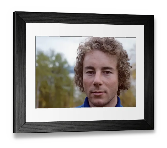 Framed Print : Ingemar Stenmark born 18 March 1956 is a Swedish former World Cup alpine ski racer. He is regarded as one of the most prominent Swedish athletes ever, and as the greatest slalom and giant slalom specialist of all time