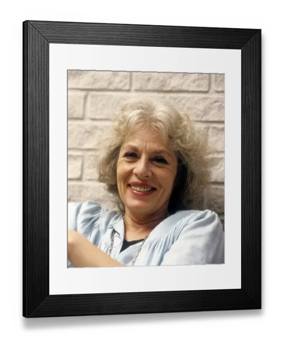 Framed Print : Viveca Lindfors. Swedish-American Actress. 1920-1995. Picture taken 1979 Framed Print : Viveca Lindfors. Swedish-American Actress. 1920-1995. Picture taken 1979